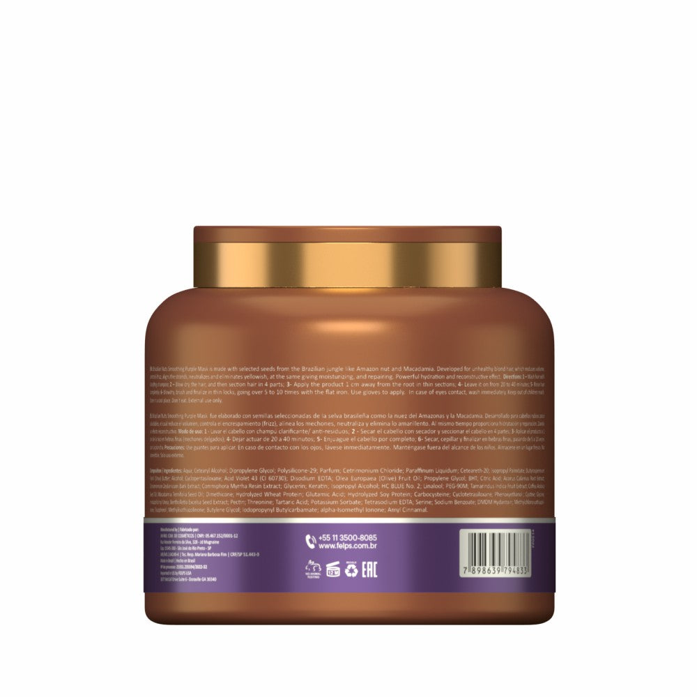 Brazilian Nuts Smooth Purple Mask 35.27FL.OZ