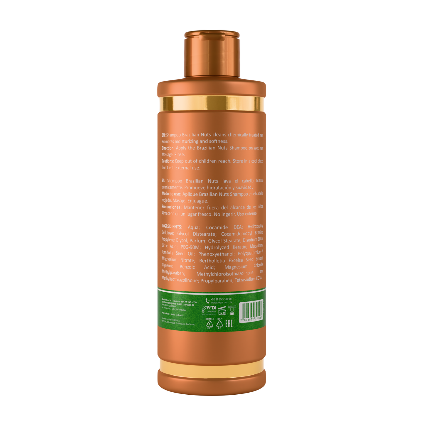 Brazilian Nuts Shampoo 250ml