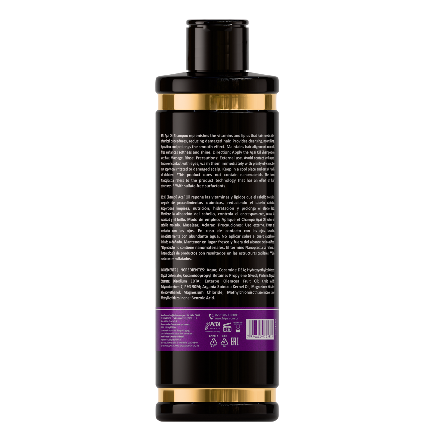 Omega Zero Acai Oil Shampoo 250ml / 8.45 fl.oz