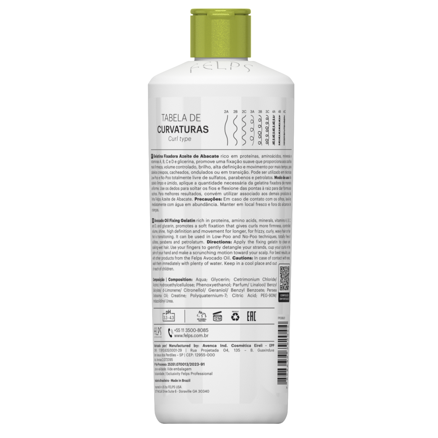 Avocado Oil Curl Gel