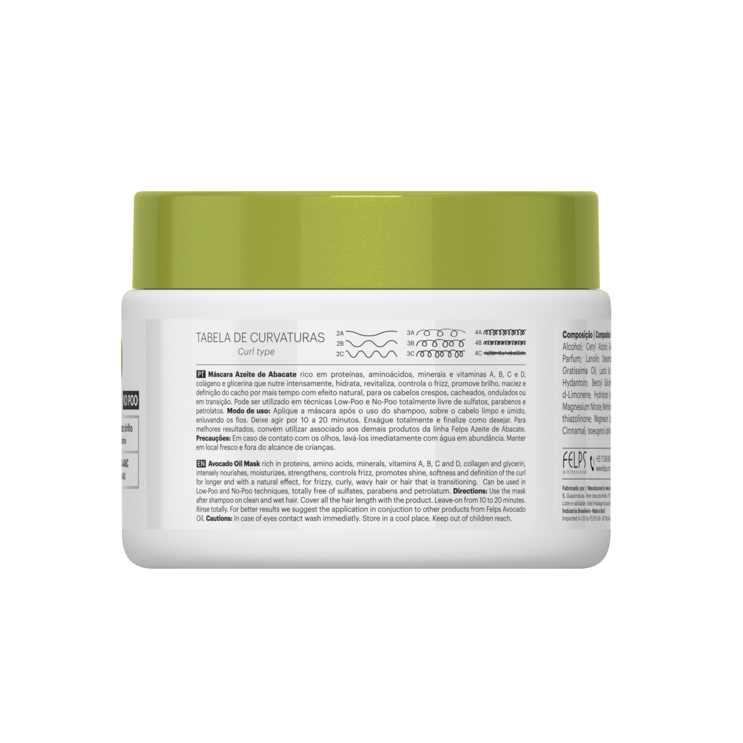 Avocado Oil Curl Mask