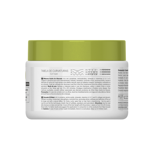 Avocado Oil Curl Mask